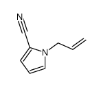 1H-Pyrrole-2-carbonitrile,1-(2-propenyl)-(9CI) Structure