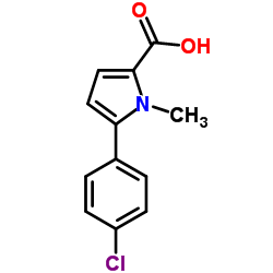 5-(4-Chlorophenyl)-1-methyl-1H-pyrrole-2-carboxylic acid picture