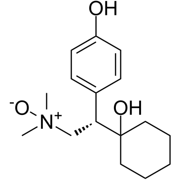 (S)-O-Desmethyl Venlafaxine N-Oxide结构式