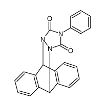 9,10-(4'-phenyl)urazolo-9,10-dihydroanthracene Structure