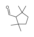 2,2,5,5-tetramethylcyclopentane-1-carbaldehyde结构式