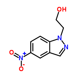 2-(5-Nitro-1H-indazol-1-yl)ethanol Structure