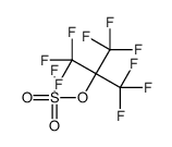 1,1,1,3,3,3-hexafluoro-2-fluorosulfonyloxy-2-(trifluoromethyl)propane Structure