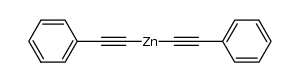 bis(2-phenylethynyl)zinc结构式