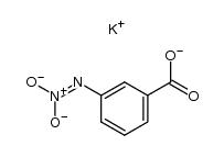 dipotassium salt of m-(nitroamino)benzoic acid结构式