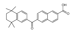6-[(1,2,3,4-Tetrahydro-1,1,4,4-tetramethylnaphthalene)-6-ylcarbonyl]-2-naphthalenecarboxylic acid picture