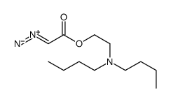 2-diazonio-1-[2-(dibutylamino)ethoxy]ethenolate结构式