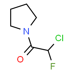 Pyrrolidine, 1-(chlorofluoroacetyl)- (9CI)结构式
