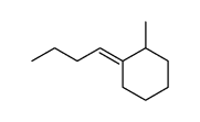 1-[(E)butylidene]-2-methylcyclohexane结构式