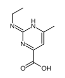 2-(ethylamino)-6-methylpyrimidine-4-carboxylic acid Structure