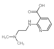 2-{[2-(Dimethylamino)ethyl]amino}nicotinic acid结构式