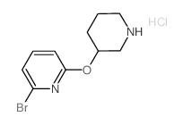 2-Bromo-6-(3-piperidinyloxy)pyridine hydrochloride picture