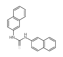Thiourea,N,N'-di-2-naphthalenyl- Structure