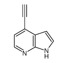4-ethynyl-1H-pyrrolo[2,3-b]pyridine Structure