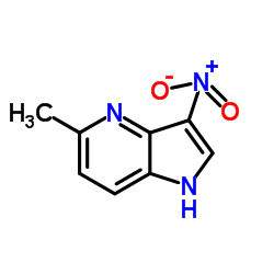 5-Methyl-3-nitro-4-azaindole Structure