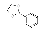 3-(1,3,2-dioxaborolan-2-yl)pyridine结构式