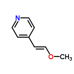 Pyridine, 4-(2-methoxyethenyl)- (9CI)结构式