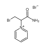 3-bromo-2-pyridiniumbromidopropionic acid amide结构式
