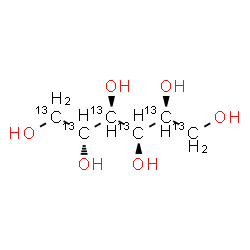 D-Sorbitol-13C6 Structure