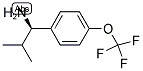 (1R)-2-METHYL-1-[4-(TRIFLUOROMETHOXY)PHENYL]PROPYLAMINE Structure