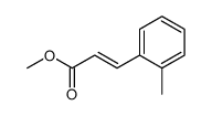 (2E)-3-(2-Methylphenyl)-2-Propenoic Acid, Methyl Ester Structure