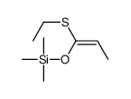 1-ethylsulfanylprop-1-enoxy(trimethyl)silane Structure