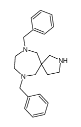 7,10-二苯甲基-2,7,10-三氮杂螺[4.6]十一烷结构式