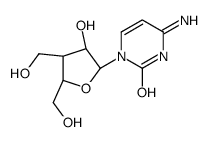 4-amino-1-[(2R,3R,4S,5S)-3-hydroxy-4,5-bis(hydroxymethyl)oxolan-2-yl]pyrimidin-2-one Structure