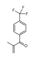 2-methyl-1-[4-(trifluoromethyl)phenyl]prop-2-en-1-one Structure