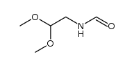 N-(2,2-dimethoxyethyl)formamide结构式