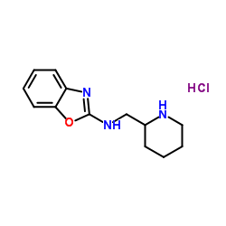Benzooxazol-2-yl-piperidin-2-ylmethyl-amine hydrochloride Structure