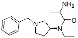 (S)-2-AMino-N-(1-benzyl-pyrrolidin-3-yl)-N-ethyl-propionaMide结构式
