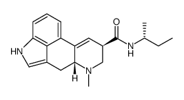 N-((R)-1-methylpropyl)-9,10-didehydro-6-methylergoline-8β-carboxamide Structure