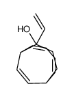 7-ethenylbicyclo[4.3.2]undeca-2,4,10-trien-7-ol结构式