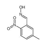 5-methyl-2-nitrobenzaldehyde oxime结构式