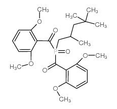 [(2,6-dimethoxybenzoyl)-(2,4,4-trimethylpentyl)phosphoryl]-(2,6-dimethoxyphenyl)methanone结构式