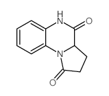Pyrrolo[1,2-a]quinoxaline-1,4(2H,3aH)-dione,3,5-dihydro- Structure
