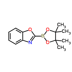 2-(4,4,5,5-Tetramethyl-1,3,2-dioxaborolan-2-yl)-1,3-benzoxazole Structure