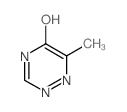 6-Methyl-1,2,4-triazin-5-ol结构式