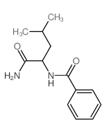 Benzamide,N-[(1S)-1-(aminocarbonyl)-3-methylbutyl]- structure