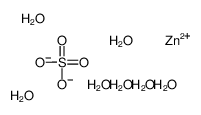 水合硫酸锌结构式