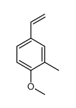 4-ethenyl-1-methoxy-2-methylbenzene Structure