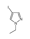 1-乙基-4-碘-1H-吡唑结构式