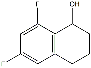 6,8-DIFLUORO-1,2,3,4-TETRAHYDRONAPHTHALEN-1-OL结构式