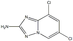 [1,2,4]Triazolo[1,5-a]pyridin-2-amine, 6,8-dichloro- Structure