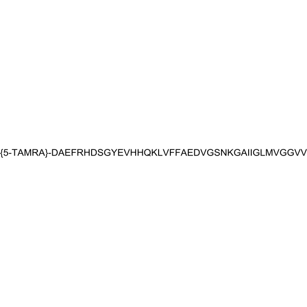 5-TAMRA-Amyloid β-Protein (1-40) trifluoroacetate salt Structure