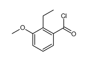 Benzoyl chloride, 2-ethyl-3-methoxy- (9CI)结构式