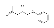 1-phenoxy-2,4-pentanedione Structure