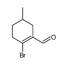 2-bromo-5-methylcyclohexene-1-carbaldehyde Structure