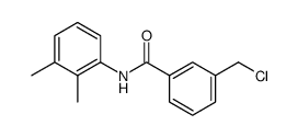 3-chloromethyl-N-(2,3-dimethylphenyl)-benzamide结构式